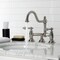 Kingston Brass KS3918AL Restoration Bathroom Bridge Faucet, Brushed Nickel KS3918AL - alternate 3